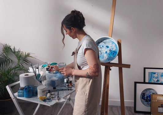 Where the Work Begins - On Inspiration, Blue and the First Mark