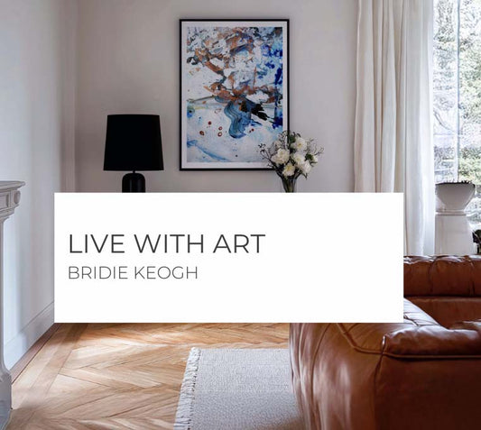 How to Choose and Live With Abstract Art and What It Looks Like in a Real Home